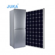 BCD-270 270Liter DC 12V 24V Upright Bottom Freezer Solar Refrigerator