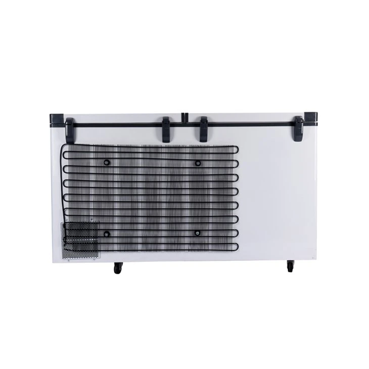 85mm Foaming Thickness Normal 12v/24v Solar Deep Freezer Double Doors BD/BC-508 best