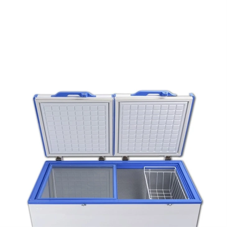 BD/BC-358H 65mm Foaming Thickness Normal DC Solar Deep Freezer Refrigerator factory