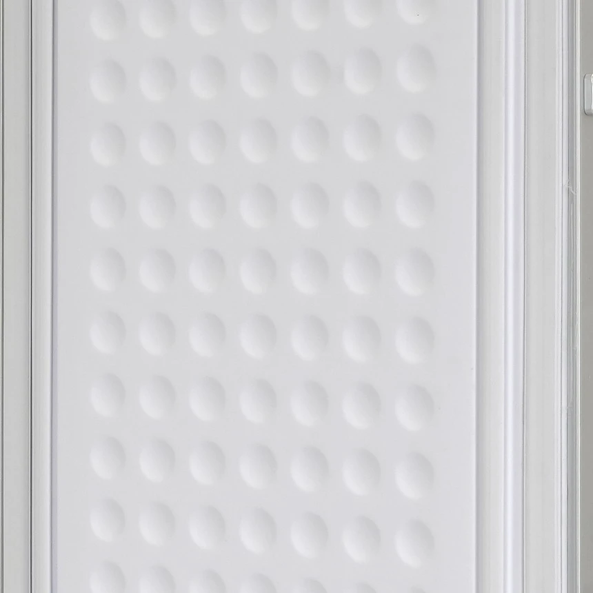 Detail of the moulded inner door panel of the BD-198-7