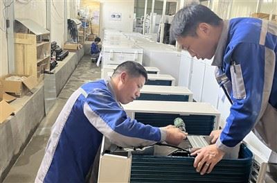 product-1-1 outdoor unit assembly team