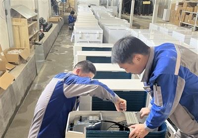 product-1-1 outdoor condensers assembled and tested