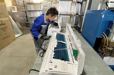 product-1-1 indoor units assembled on the production line
