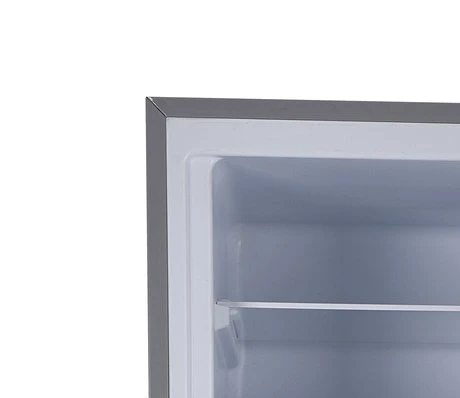 Interior of the 52 litre top freezer compartment with its removable wire rack